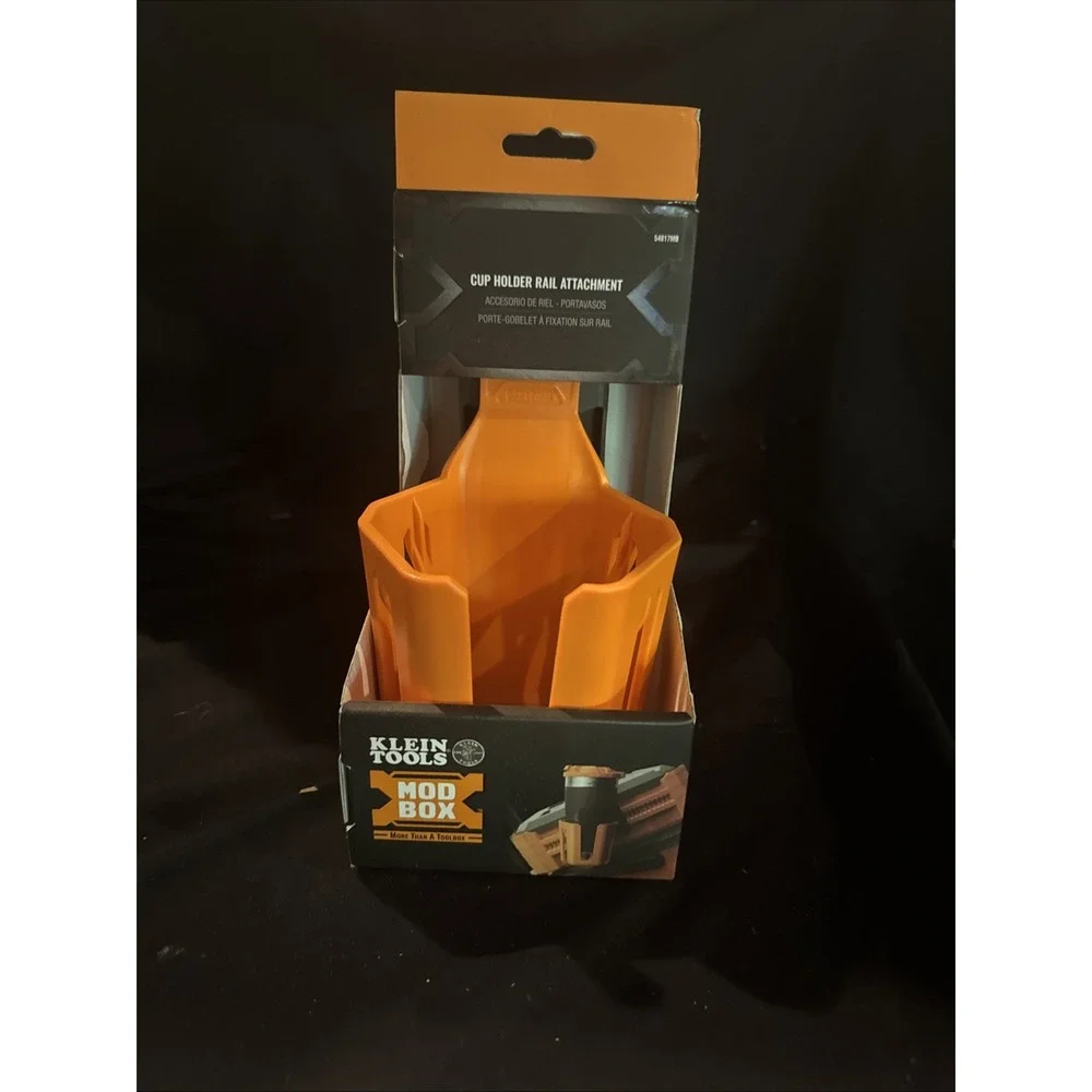 Klein Tools MODbox Cup Holder Rail Mount Attachment 54817MB